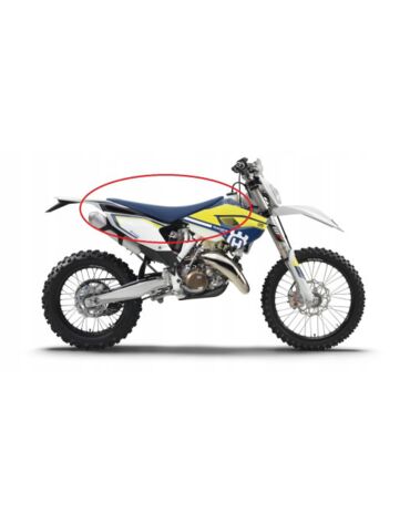 Обтяжка сиденья синяя Husqvarna TE FE 2016
