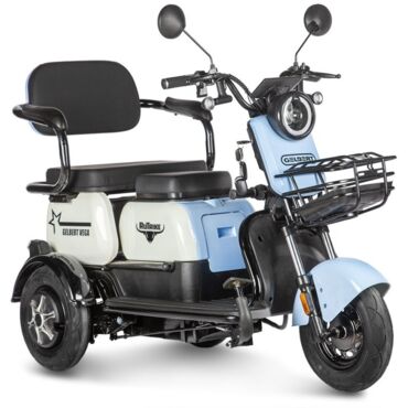 Электротрицикл Rutrike Gelbert Vega 48V 60V 600Вт - миниатюра 6