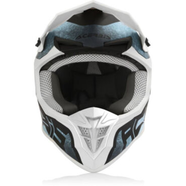 Acerbis Шлем кроссовый Linear White Light Blue - миниатюра 3