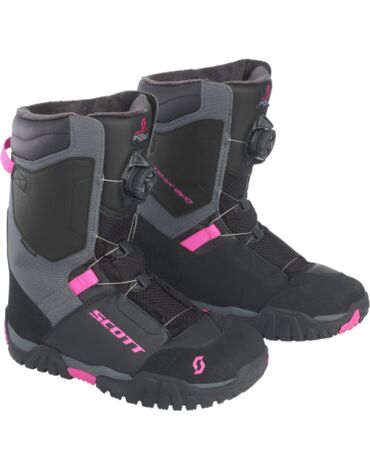 Scott Боты X Trax Evo Women black rhodamine red