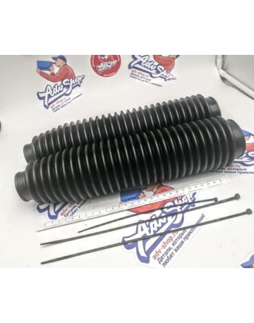 ADVS Гофры вилки универсальные 350x41x58, XRV750 XL600 XL650 XL400 XR250 ( черный ) комплект  // 17 1308 0