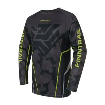 Finntrail Джерси Jersey 6600 CamoShadowBlack - миниатюра 1