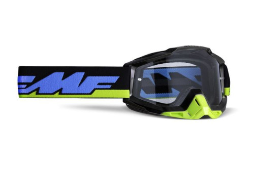 Маска кросс FMF Powerbomb Rocket Talladega с прозрачной линзой