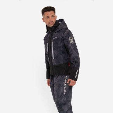 Finntrail Куртка водостойкая Greenwood 4021 CamoShadowBlack - миниатюра 4