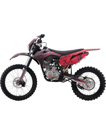 Эндуро / кроссовый мотоцикл BSE Z2 L 21\18 Split Red