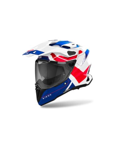 Дорожный шлем Airoh Commander 2 Reveal Blue Red Gloss S