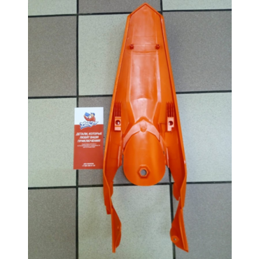 Acerbis крыло заднее оранжевое REAR FENDER ORANGE EXC EXCF 12 16 // 0016232.010 - миниатюра 2