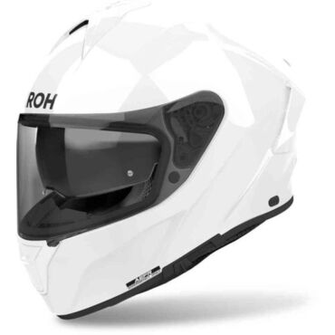 Шлем дорожный Airoh Spark 2, white gloss (S, Взрослая  Дорожная) - миниатюра 1