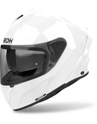 Шлем дорожный Airoh Spark 2, white gloss (S, Взрослая  Дорожная)