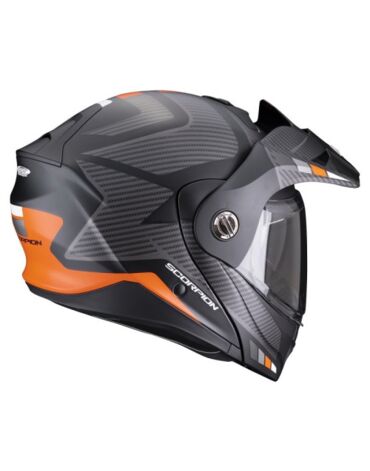 SCORPION EXO Мотошлем ADX 2 CAMINO Черный Матовый Серый Оранжевый