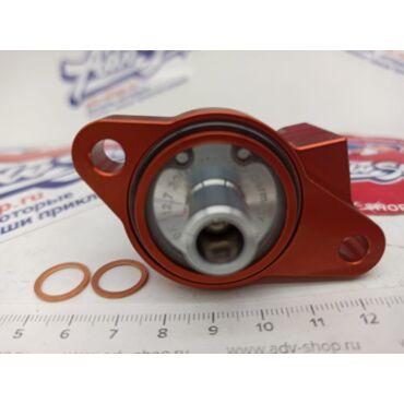 SiguTECH ( 800.102.00 ) DOT Orange - улучшенный цилиндр сцепления ( оранжевый ) KTM 950 990 1050 1090 1190 1290 RC8 03->> - миниатюра 1
