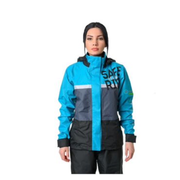 Starks Дождевая куртка женская Dry Rain DR 219 Серый Бирюзовый - миниатюра 4