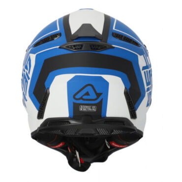 Acerbis Шлем Profile 5 22 06 White Blue - миниатюра 4