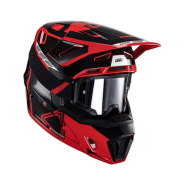Leatt Шлем кроссовый Moto 7.5 V24 Red - миниатюра 2