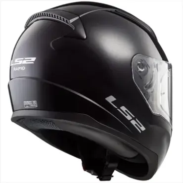 Мотошлем FF353 RAPID SOLID черный глянцевый - миниатюра 1