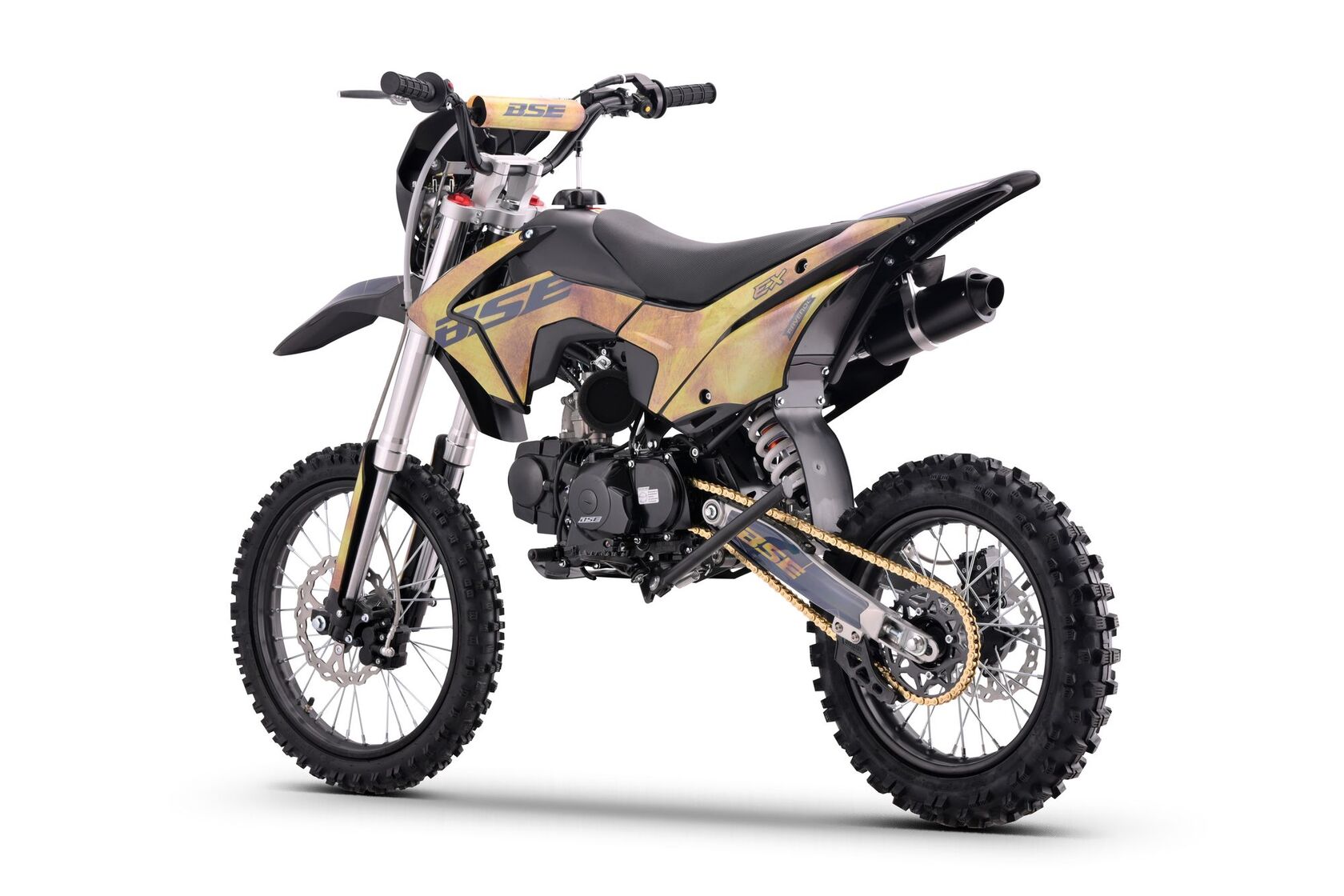 Питбайк BSE EX 17 14 Exclusive Gold - фото 3