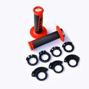 Грипсы ProTaper Clamp On Red Black, 021662 - миниатюра 1
