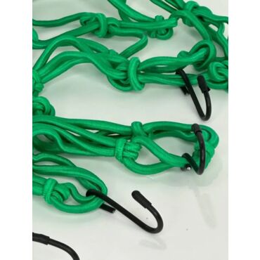 Scout сетка на багажник 40*40 Зеленая Крючки металл - миниатюра 3