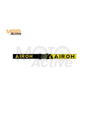 Запасной ремешок к очкам AIROH STRAP XR1 Black Yellow