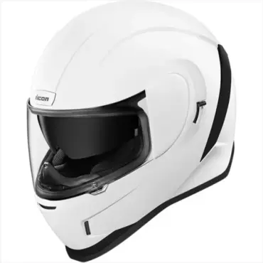 Мотошлем AIRFORM SOLID Gloss White - миниатюра 3