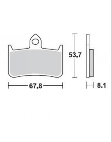 Колодки 756SM1, Braking