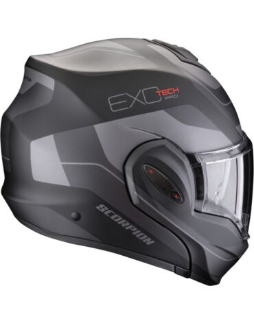 Scorpion Exo Мотошлем Exo Tech Evo Pro Commuta Черный Матовый Серебристый