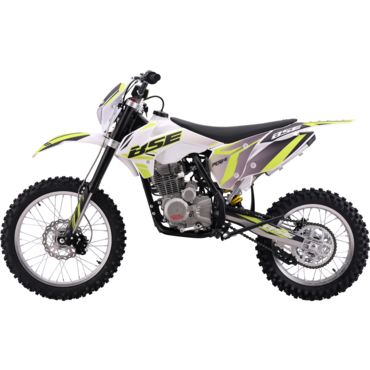 Эндуро / кроссовый мотоцикл BSE Z3.00 19 16 Thorn Green White - миниатюра 1
