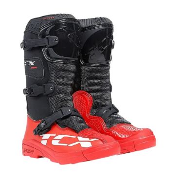 TCX Кроссовые мотоботы детские Comp Kid 606 Black Red - миниатюра 3