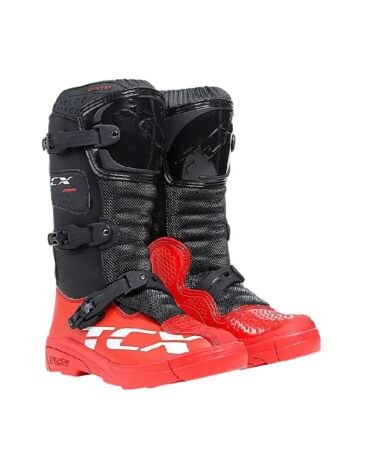 TCX Кроссовые мотоботы детские Comp Kid 606 Black Red