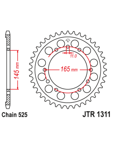 Звезда ведомая JTR1311.43