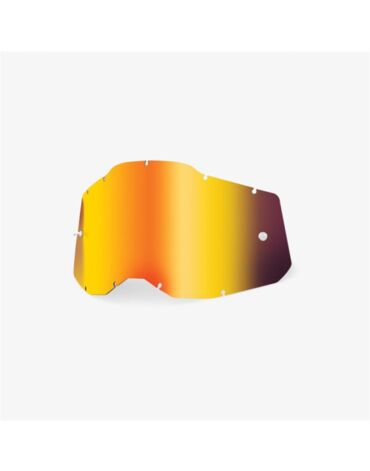 Фильтр в очки 100% RC2 AC2 ST2, mirror red anti fog