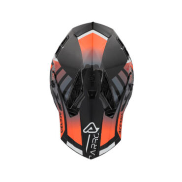 Acerbis Шлем Steel Carbon 22 06 Black Orange - миниатюра 8