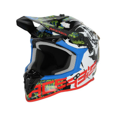 Acerbis Шлем Linear 22 06 White Black - миниатюра 4