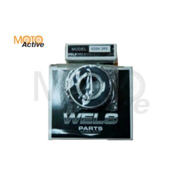 Подшипник 6204 20х47х14 2RS (Wels) - миниатюра 1