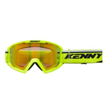 Очки кроссовые Kenny Track Neon Yellow - миниатюра 1