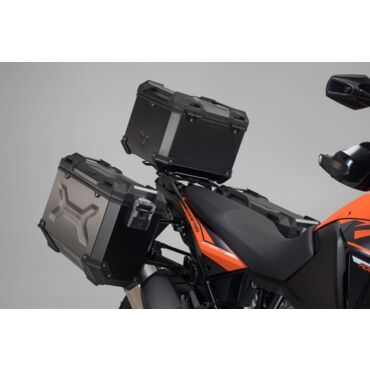 SW MOTECH ALU RACK алюминиевый багажник (черный) КТМ 1050 1090 1190A 1290SA S R ( 4052572049303 ) - миниатюра 1