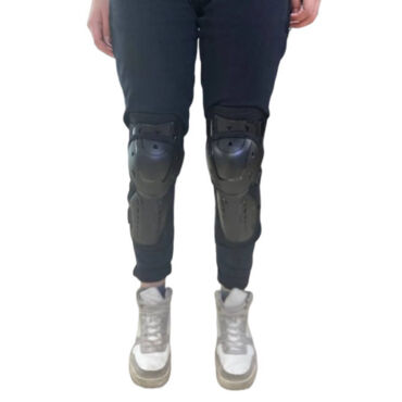 Ones Again Женские детские наколенники Safety Knee, черные - миниатюра 4