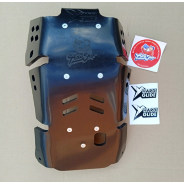 HardGlide защита картера черная KTM 250 300 EXC TBI 24-> // HG KE2 24 048 BLK - миниатюра 4