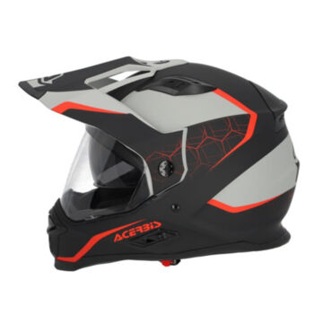 Acerbis Шлем REACTIVE 22 06 Black Red - миниатюра 1