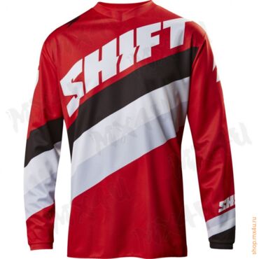 Джерси  White Tarmac Jersey Red - миниатюра 2