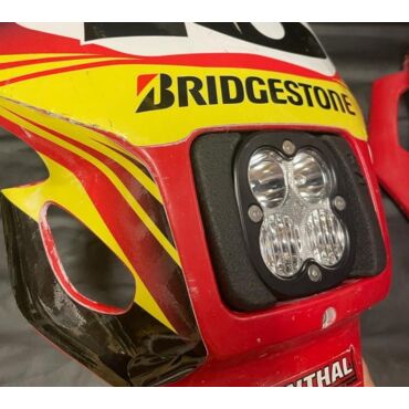 AVT extreme 2.0 LED фара XR250R SM 03 06 / XR400 SM ( пластик / рамка черная  ) - миниатюра 5