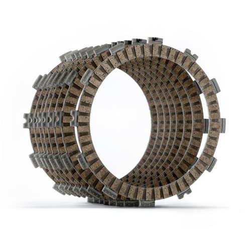 Набор фрикционных дисков Hinson под мотоциклы Yamaha WR250F 01 09, 11 13, YZ250F 01 18, WR250F 15 18, YZ250FX 15 16 - фото 1
