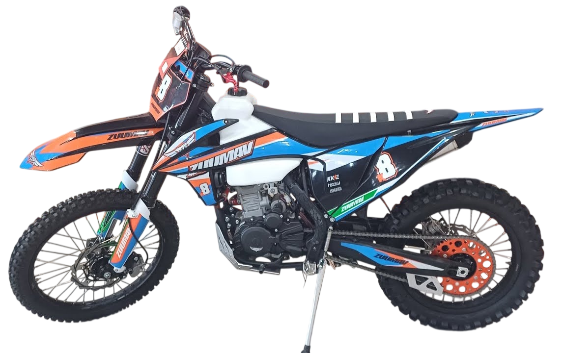 Кроссовый мотоцикл Zuumav K8 (NB 300) 21 18 синий