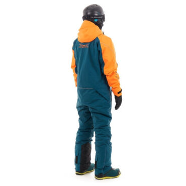 Dragonfly Комбинезон Gravity Premium MAN Dark Ocean - Orange 2024 - миниатюра 6