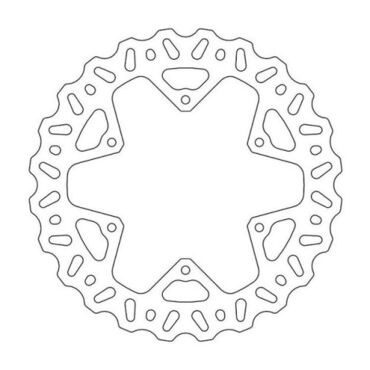 MMT Brake Disc Rear Nitro YZ+F 02 18 YZ450F 03 17 - 245MM - миниатюра 1