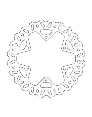 MMT Brake Disc Rear Nitro YZ+F 02 18 YZ450F 03 17 - 245MM
