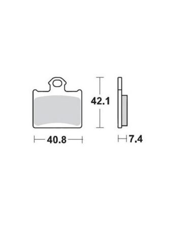 Тормозные колодки задние MMT KTM SX85 11 20 TC85 14 20 Racing (949cm44)