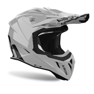 Шлем AIROH AVIATOR ACE 2 COLOR CEMENT GREY (Серый Глянцевый) - миниатюра 2