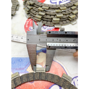 TRW MCC 612 9 FRICTION PLATES SET Комплект фрикционных дисков сцепления F800 GS / ST / S // 10015802 - миниатюра 2