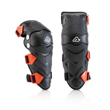 Acerbis Защита коленей детская Impact Evo Junior Knee Black Red - миниатюра 1